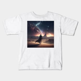 Desert Space Warrior 1 Kids T-Shirt